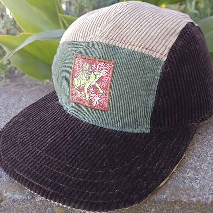 Gorra ranita de Darwin café (Único)